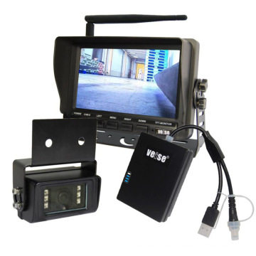 Ahd Forklift Camera View with Wireless Stainless Steel Camera 7" Wireless Monitor